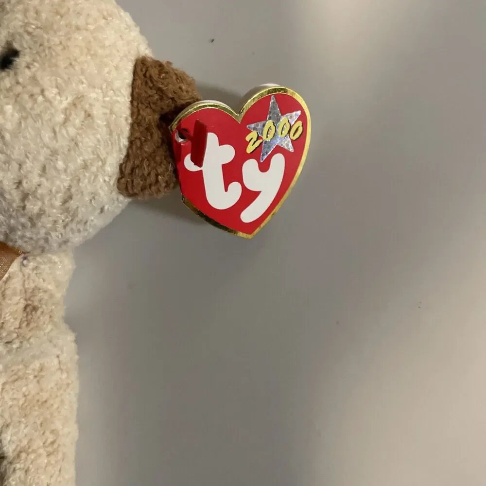 TY Beanie Baby - HUGGY the Bear (8 inch) - MWMTs Stuffed Animal Toy